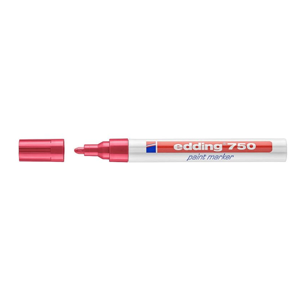 edding Lackmarker 750 2-4mm rot