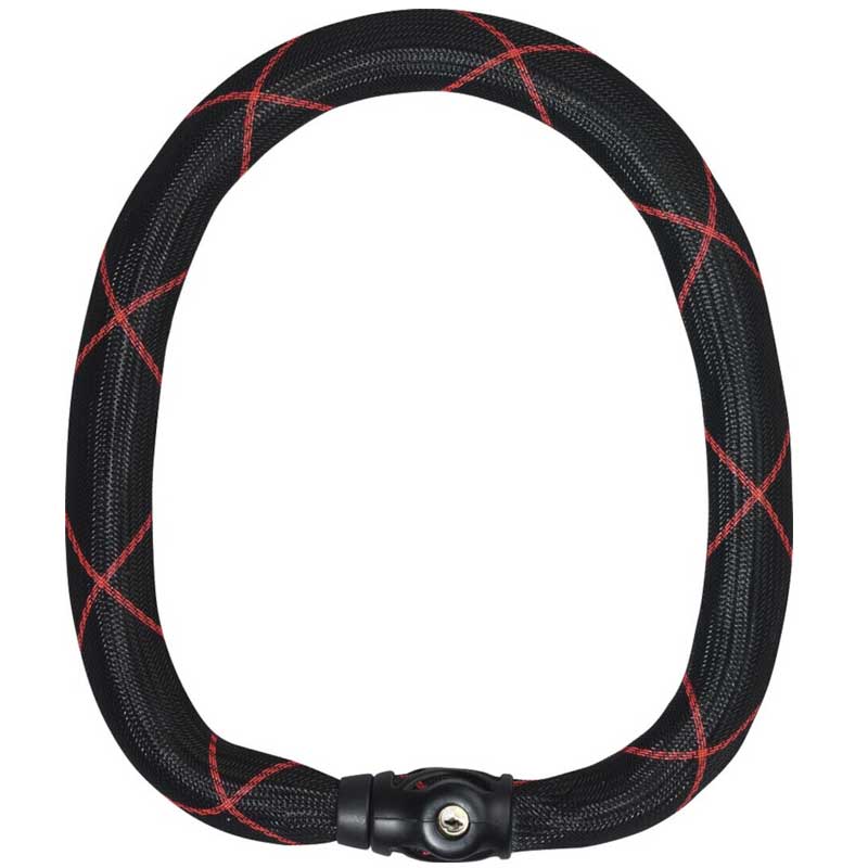 ABUS Kettenschloss Ivy Chain 9210 10 mm Dicke Kette Sicherheitslevel 13 140 cm schwarz