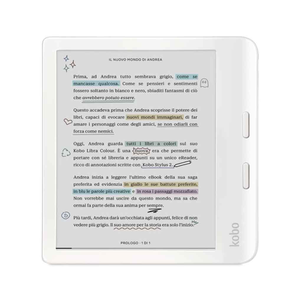 Kobo Colour eBook-Reader weiß