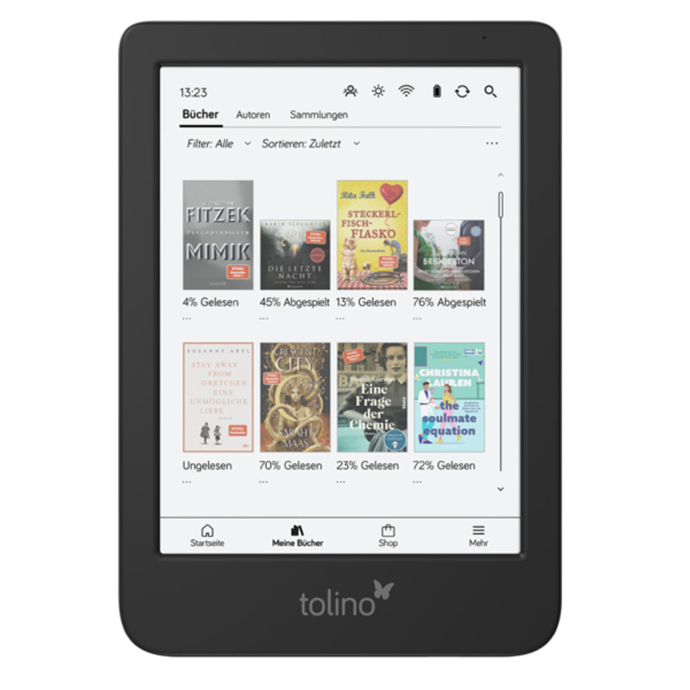 Tolino Shine Color E-Reader schwarz