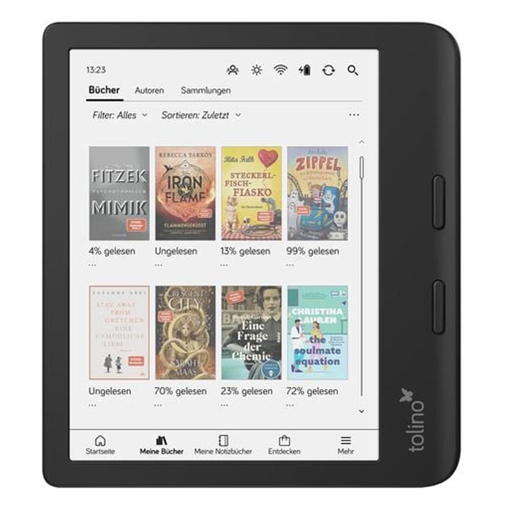 Tolino Vision Color E-Book-Reader schwarz
