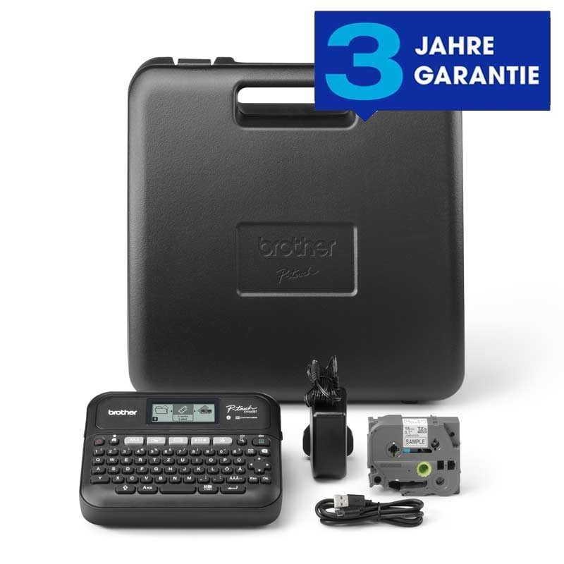 Brother P-Touch PT-D460BTVP Beschriftungsgerät schwarz