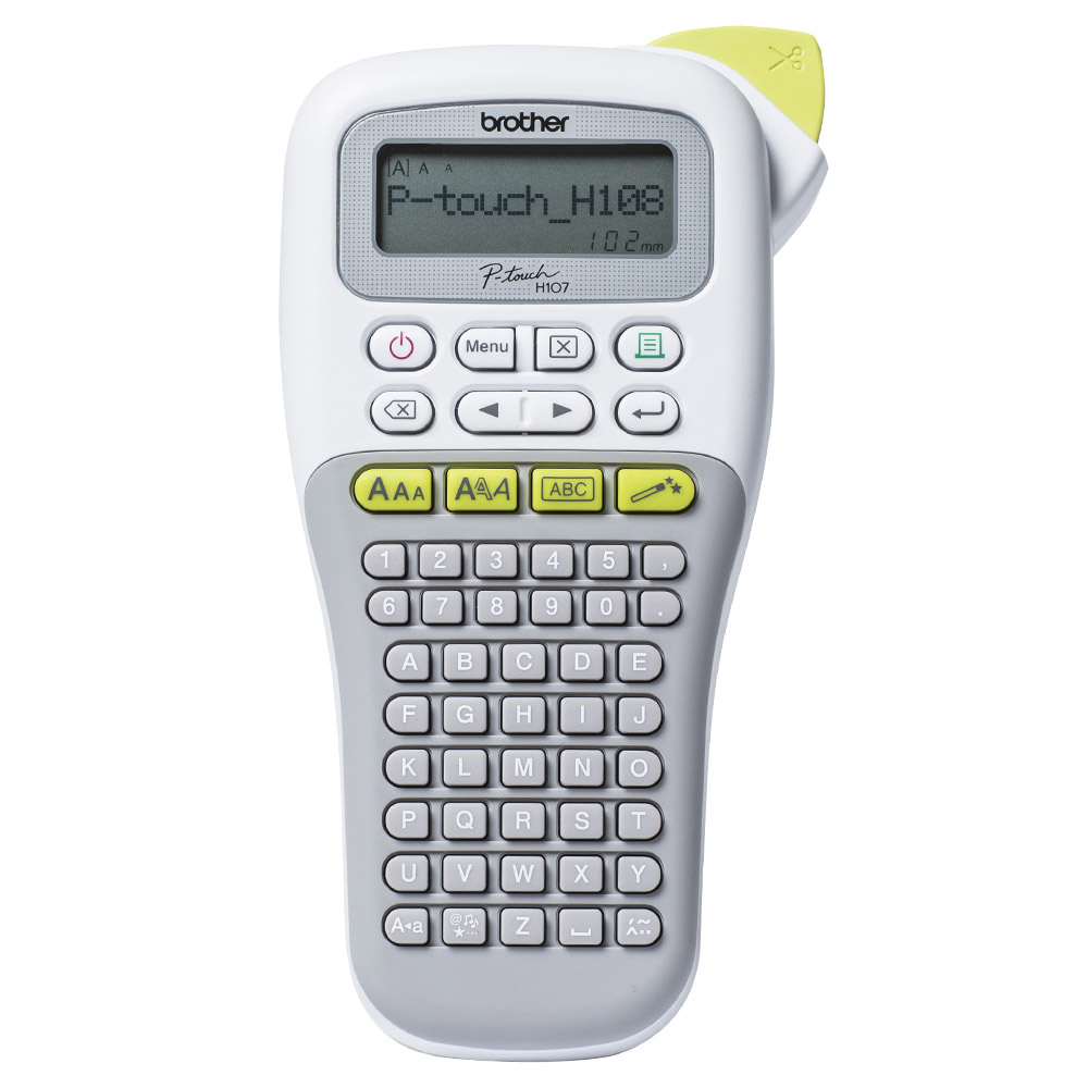 Brother P-touch H108G Beschriftungsgerät grau-weiß