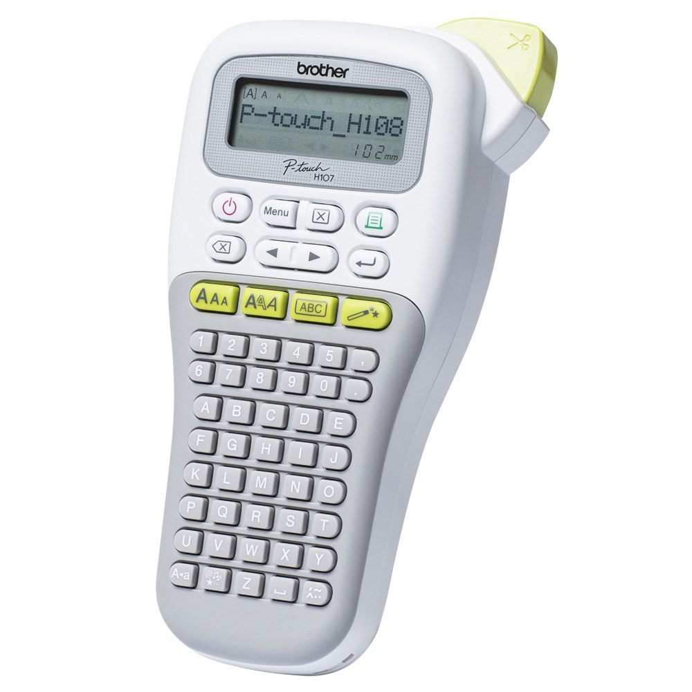 Brother P-touch H108G Beschriftungsgerät grau-weiß