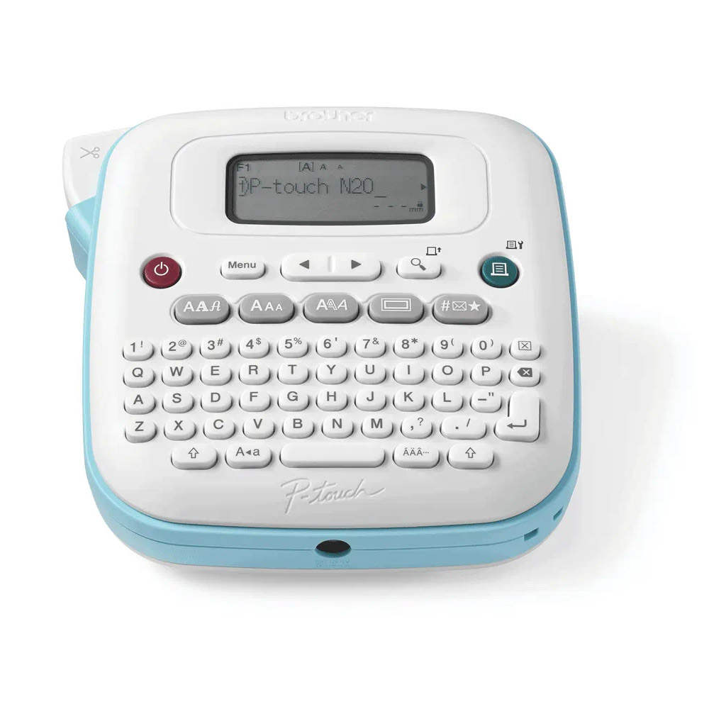 Brother P-Touch PT-N20 Beschriftungsgerät weiß/hellblau