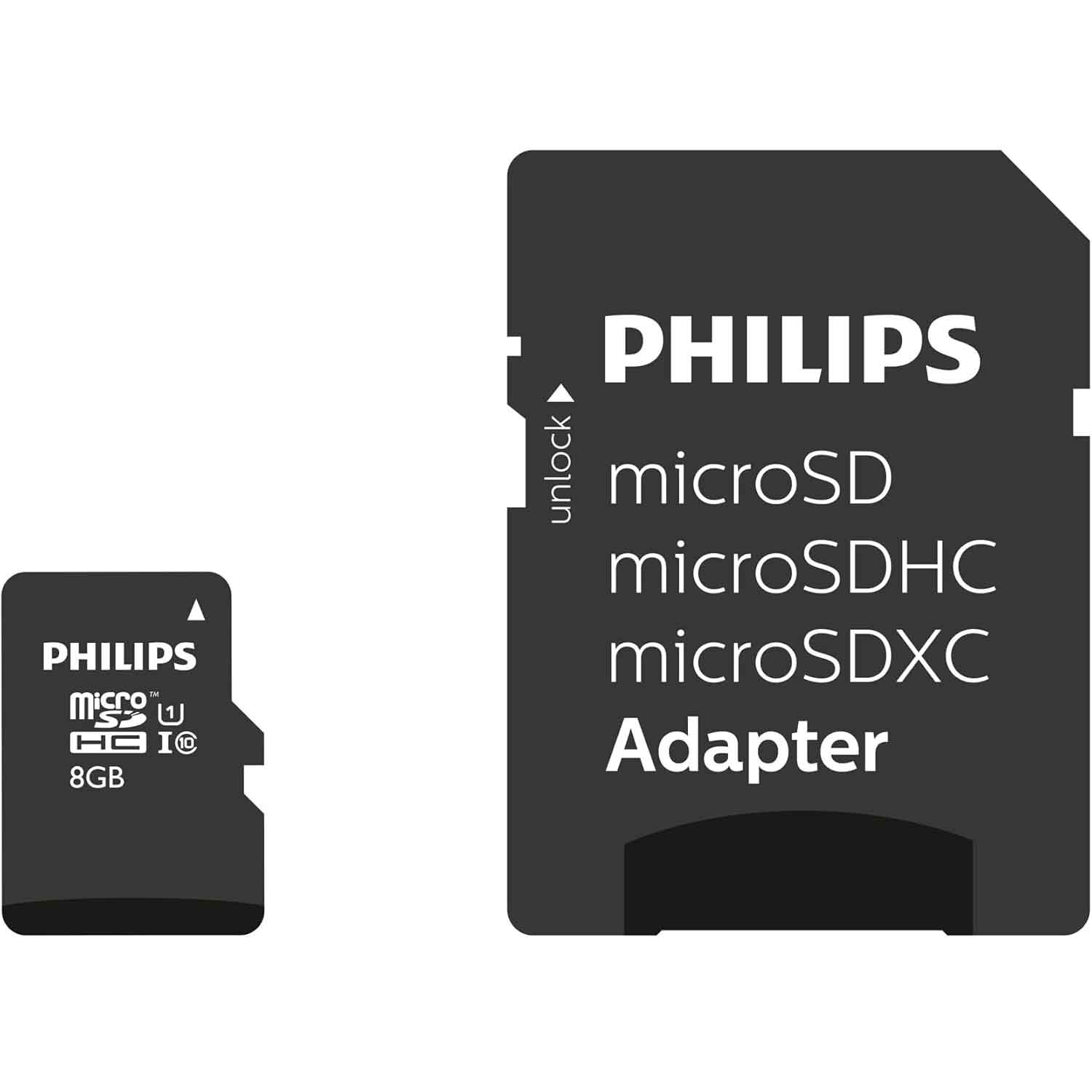 Philips Ultra Speed microSDHC Card 8GB