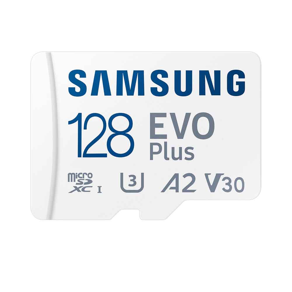 Samsung EVO Plus microSD-Speicherkarte (2024) (inkl. SD Adapter) 128 GB