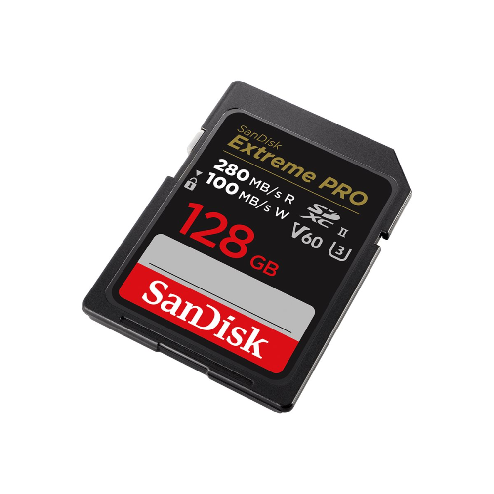SanDisk Extreme PRO SDXC UHS-II Speicherkarte V60 128 GB