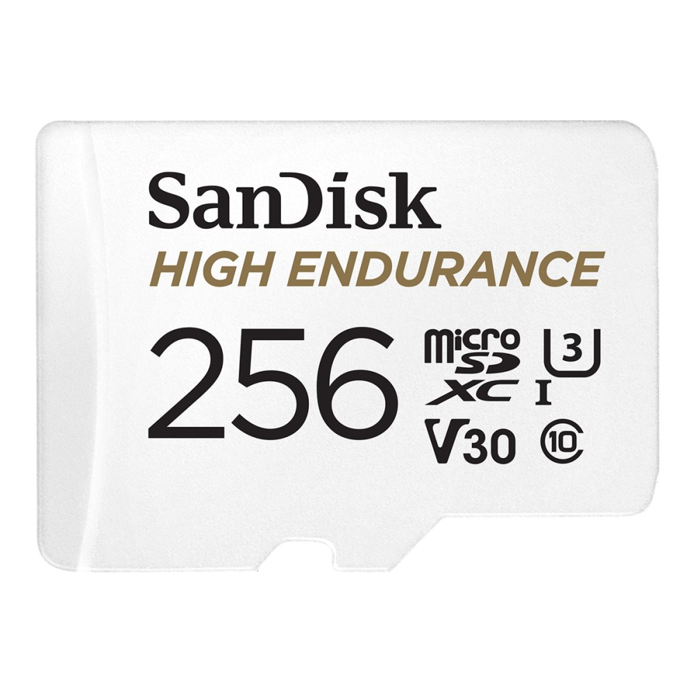 SanDisk High Endurance microSDXC Speicherkarte 256 GB + Adapter