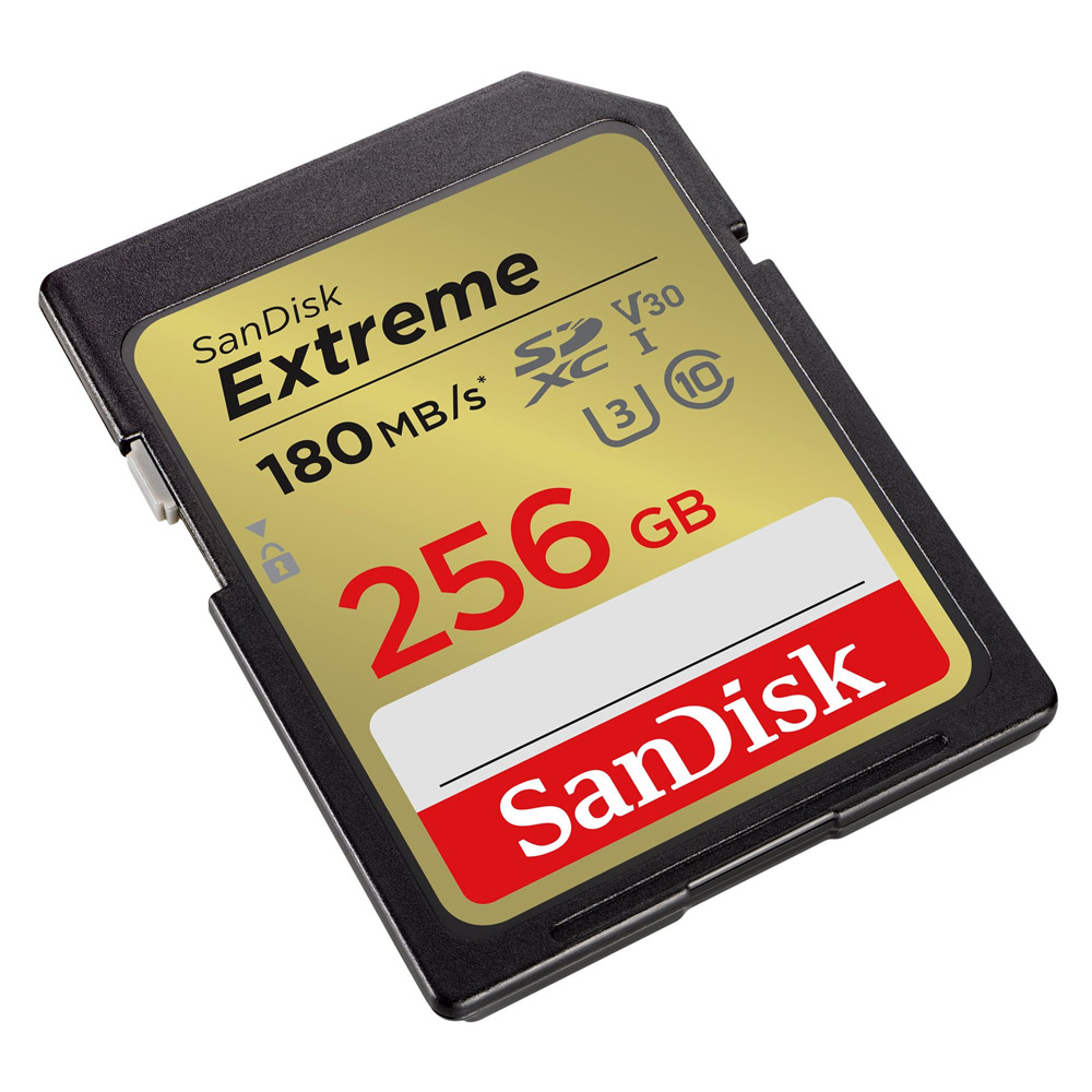 SanDisk Extreme SDXC UHS-I Speicherkarte 256GB