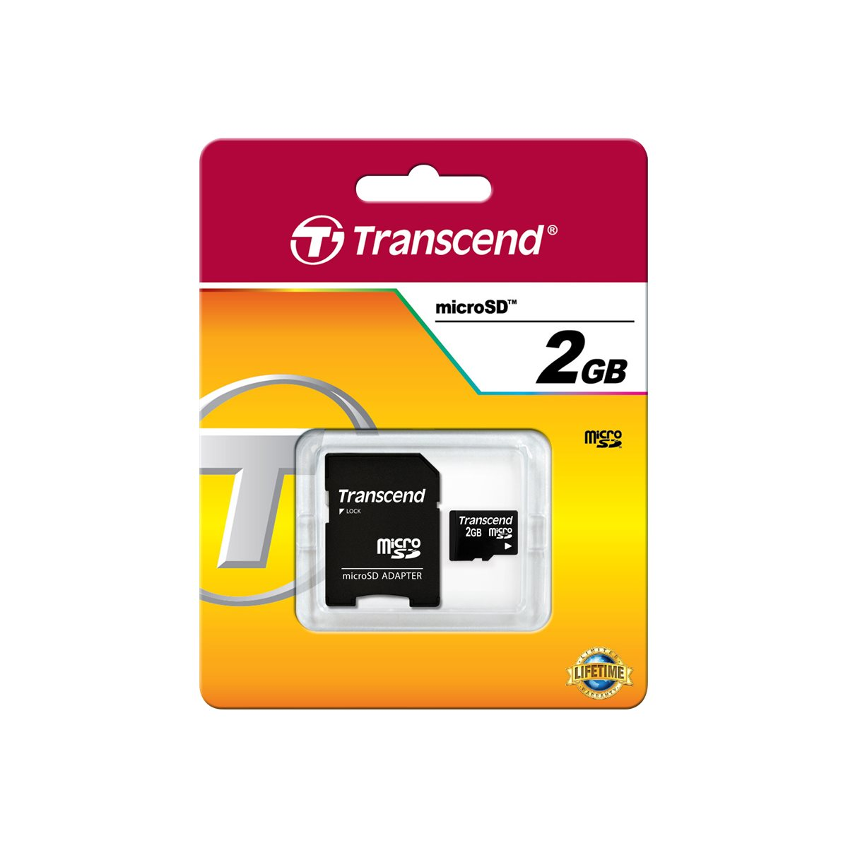 Transcend 2GB Micro SD Speicherkarte