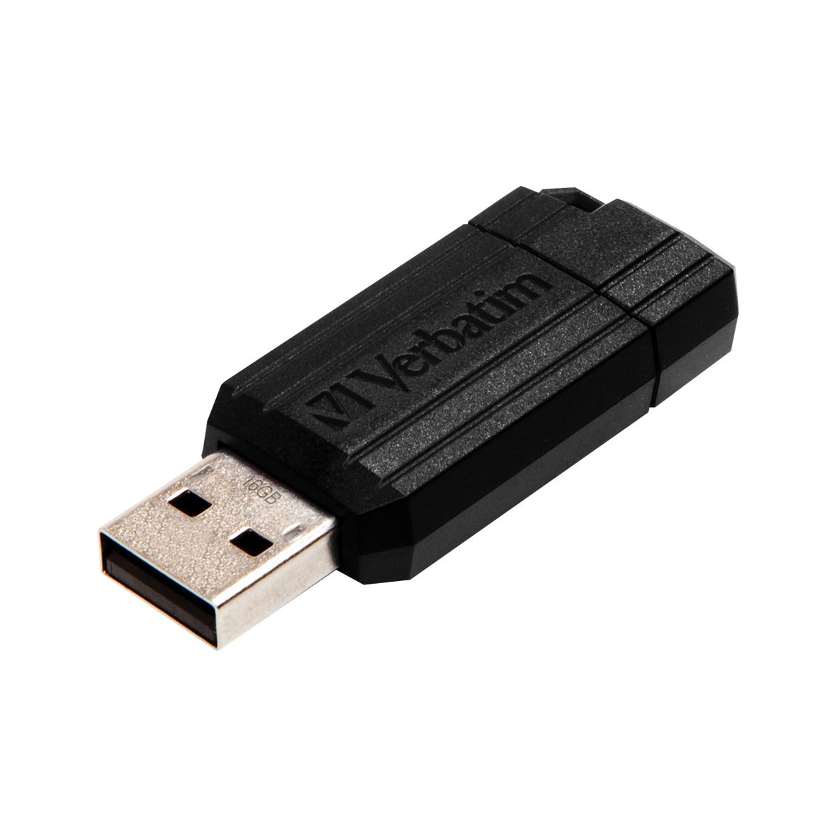 Verbatim PinStripe 8GB USB 2.0 USB-Stick schwarz