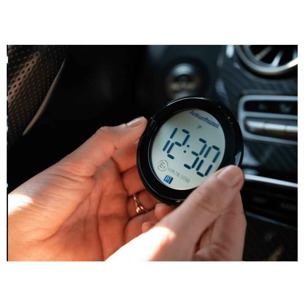 OOONO P-DISC NO2 Elektronische Parkscheibe mit automatischer Parkzeit-Einstellung