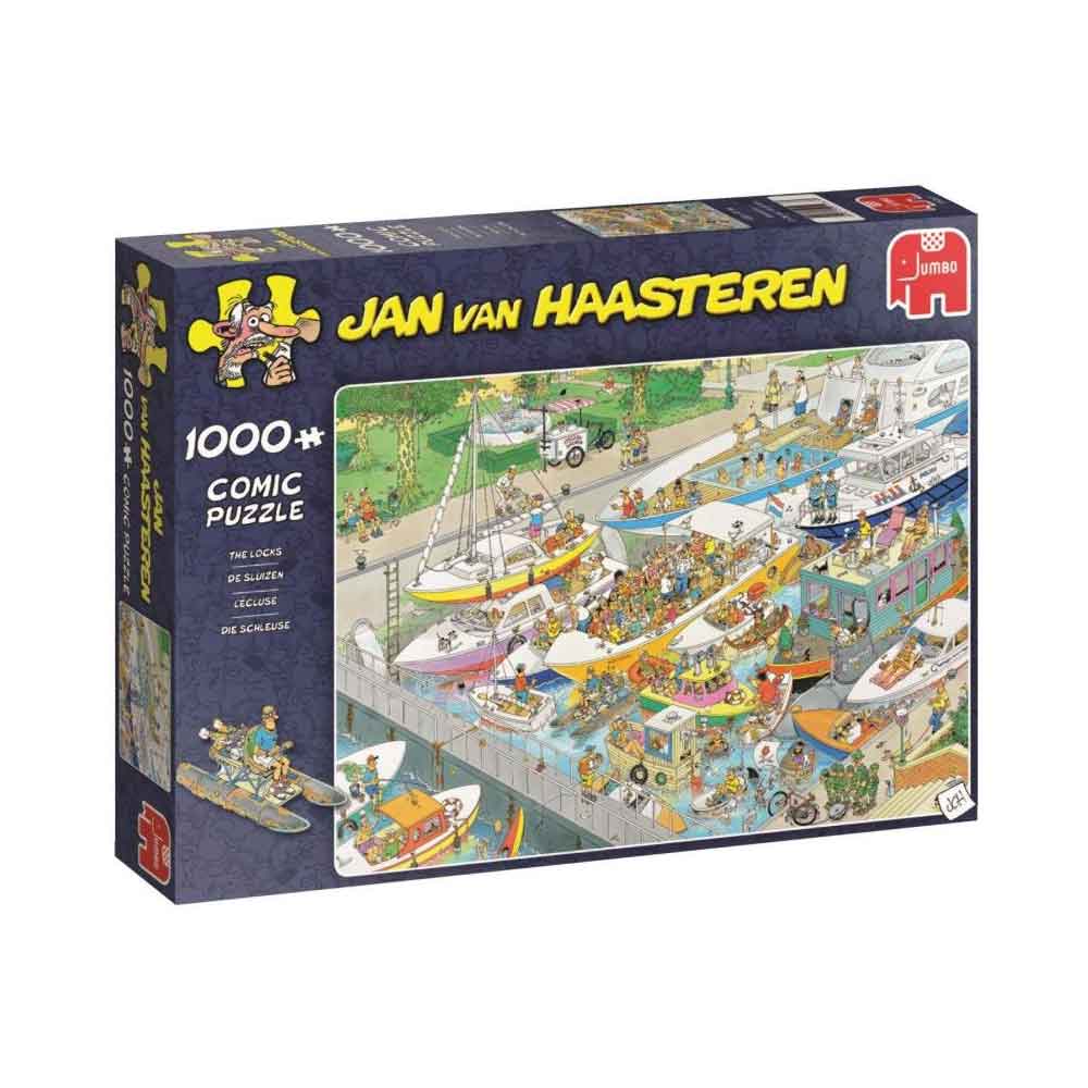 Jumbo Jan van Haasteren - Die Schleuse 1000 Teile Puzzle (19067)