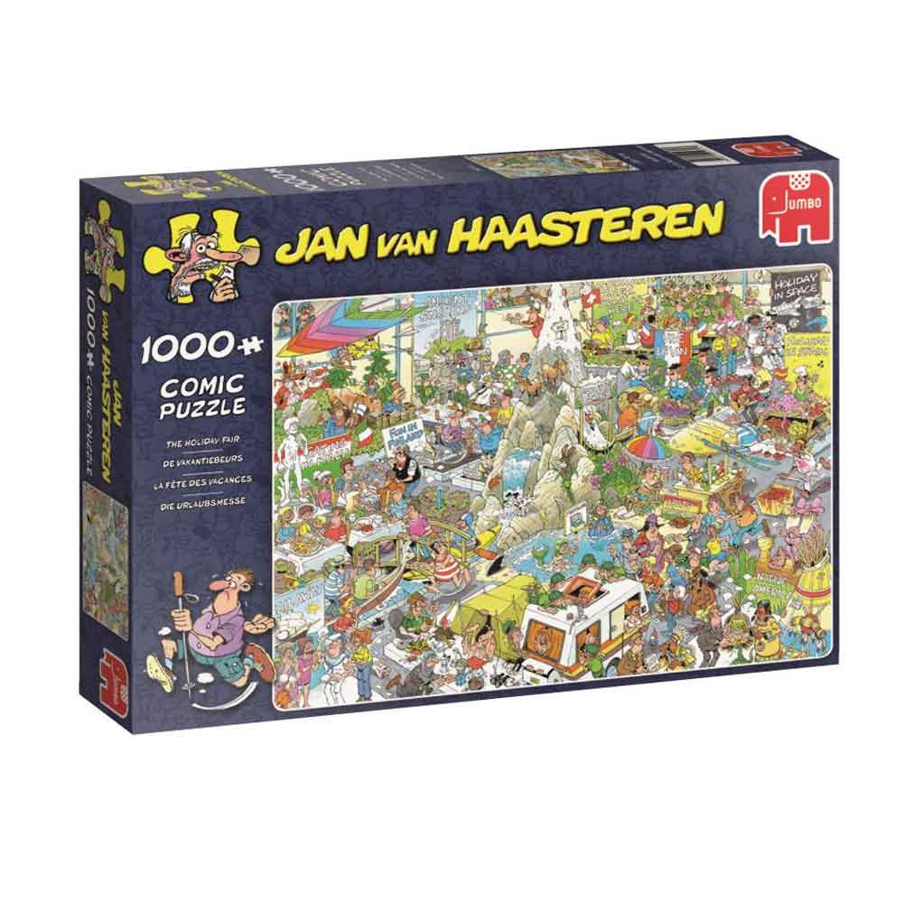 Jumbo Jan van Haasteren - Die Urlaubsmesse 1000 Teile Puzzle (19051)