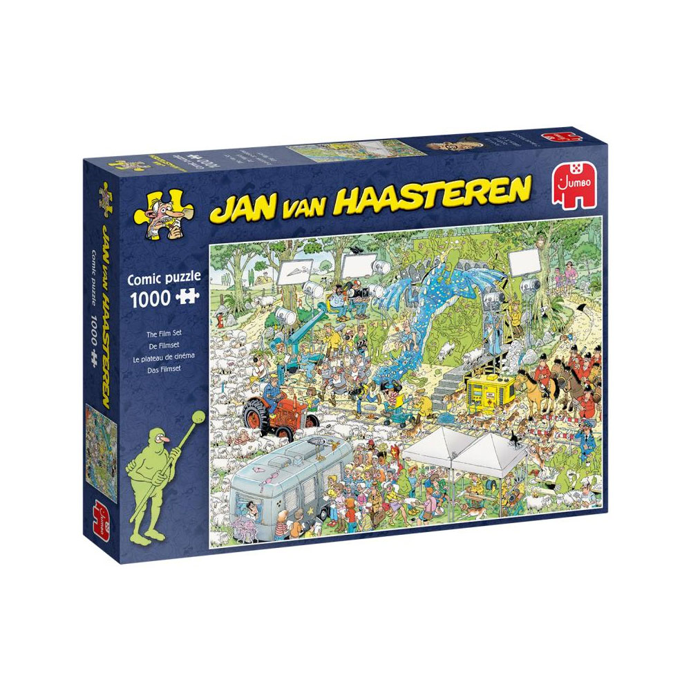 Jumbo Jan van Haasteren - Das Filmset 1000 Teile Puzzle (19074)