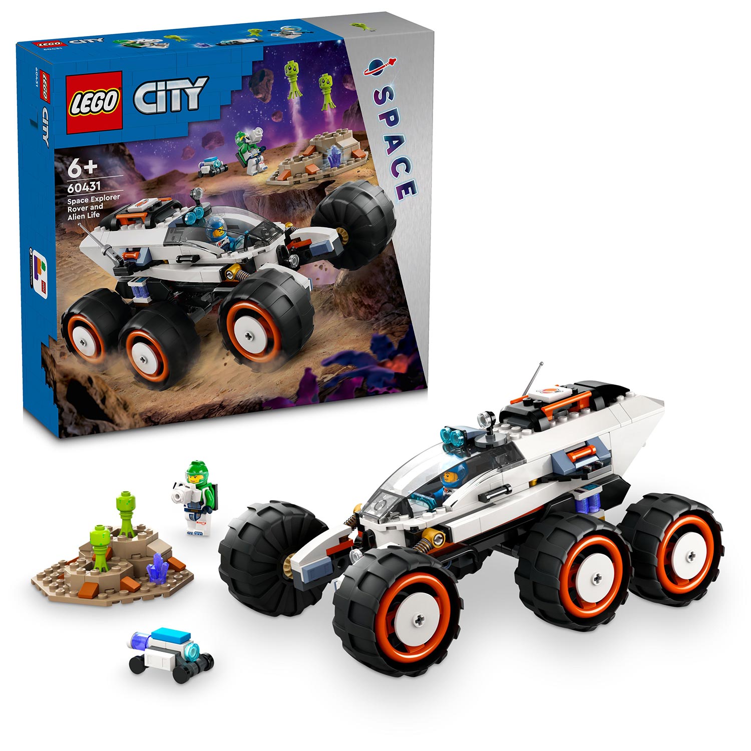 LEGO City Weltraum-Rover mit Außerirdischen (60431)