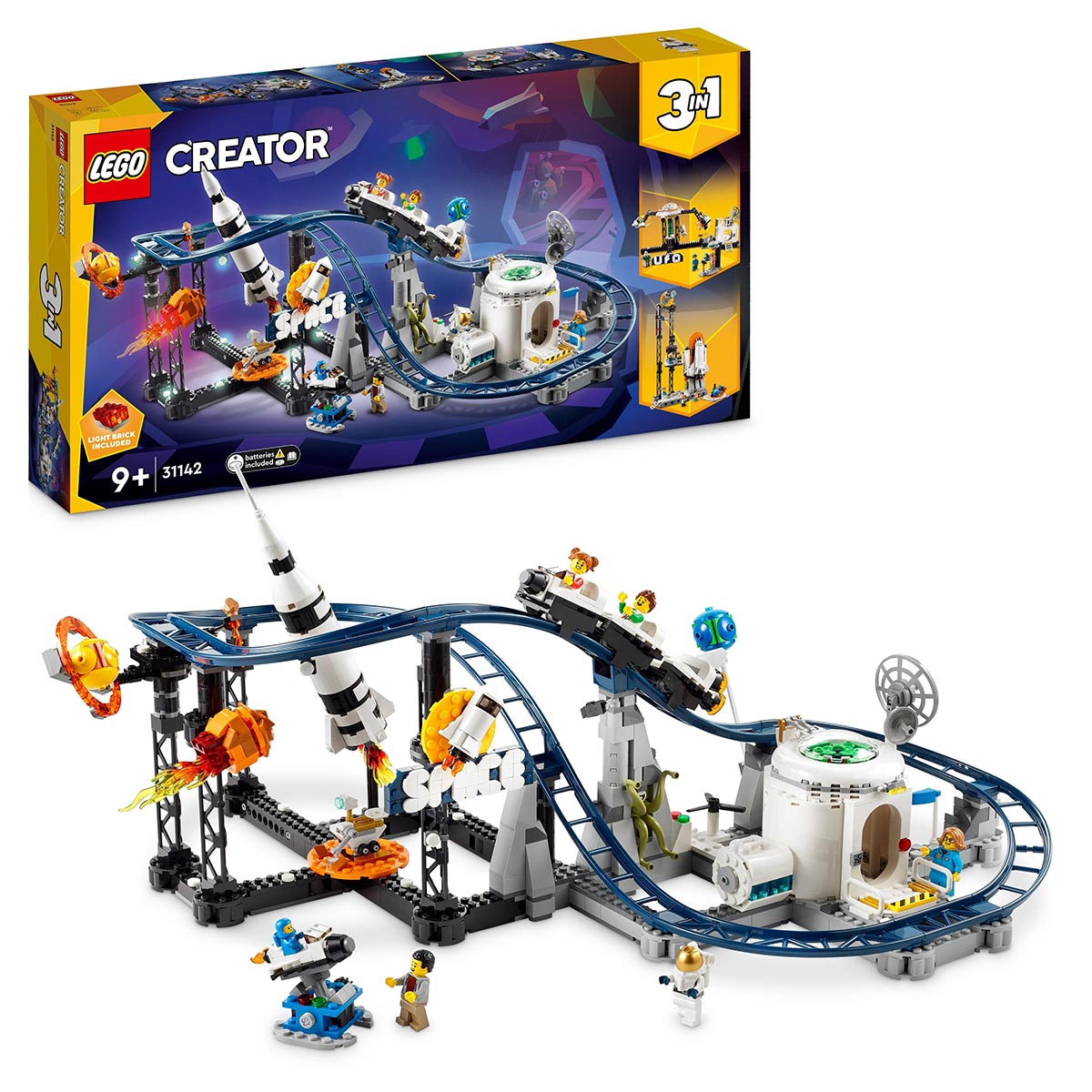 LEGO Creator 3 in 1 - Weltraum-Achterbahn (31142)