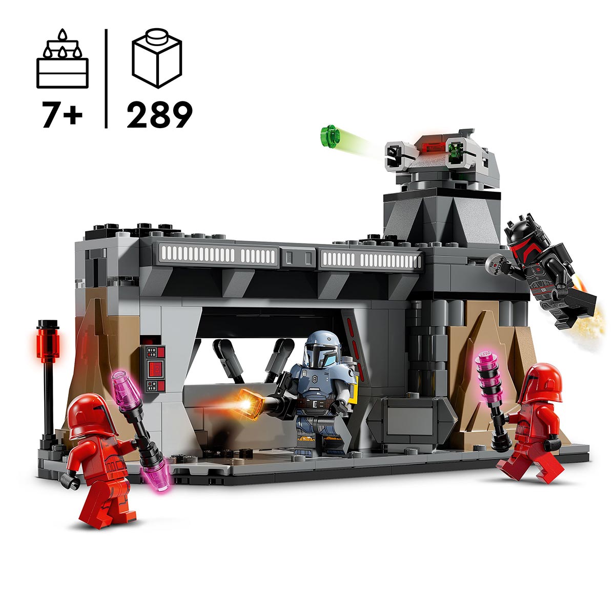 LEGO Star Wars - Duell zwischen Paz Vizsla und Moff Gideon (75386)
