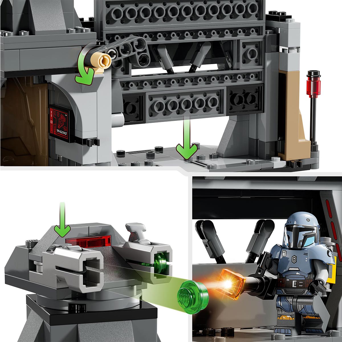 LEGO Star Wars - Duell zwischen Paz Vizsla und Moff Gideon (75386)