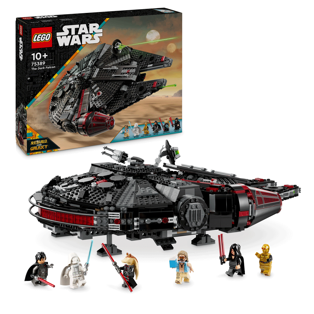 LEGO&#x20;Star&#x20;Wars&#x20;-&#x20;Dunkler&#x20;Millennium&#x20;Falke&#x20;&#x28;75389&#x29;
