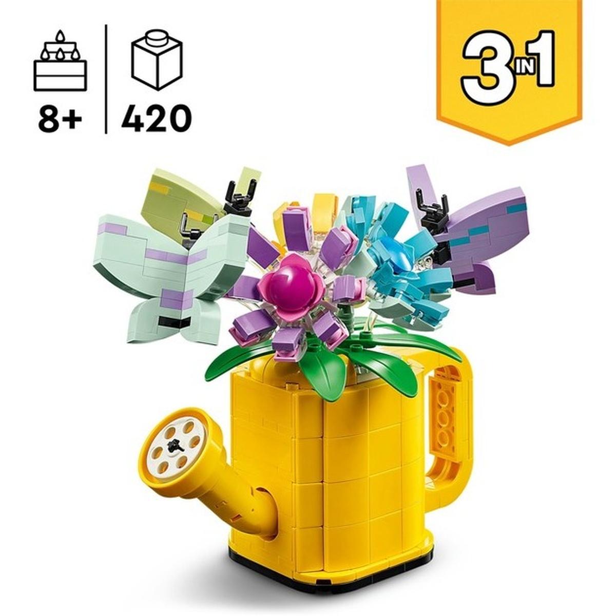 LEGO Creator 3 in 1 - Gießkanne mit Blumen (31149)