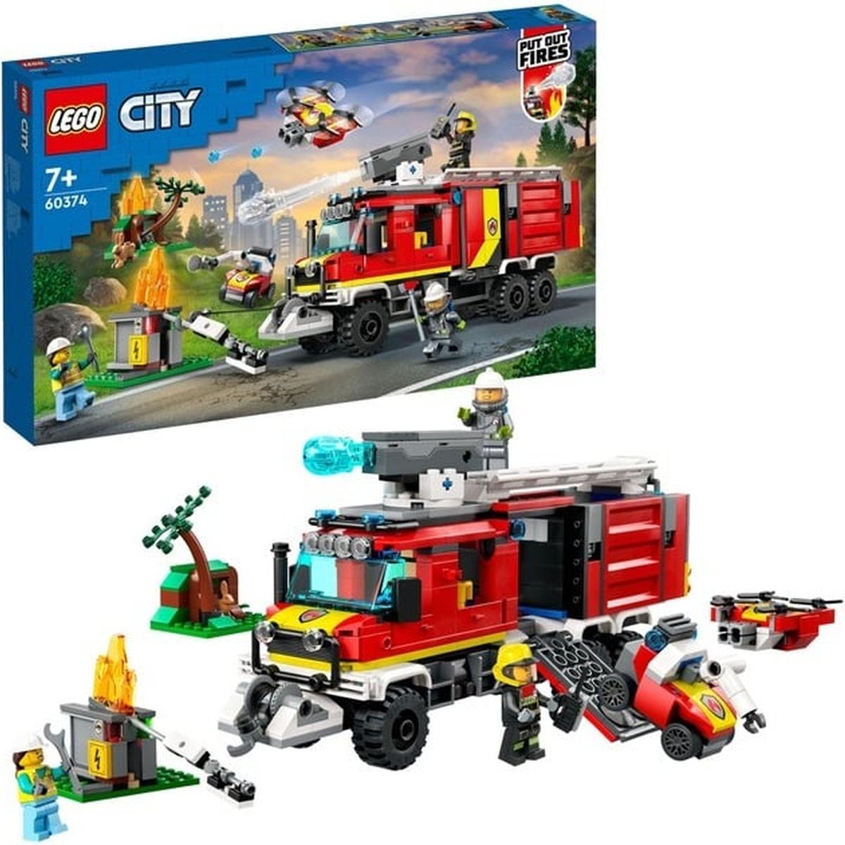 LEGO City - Einsatzleitwagen der Feuerwehr (60374)