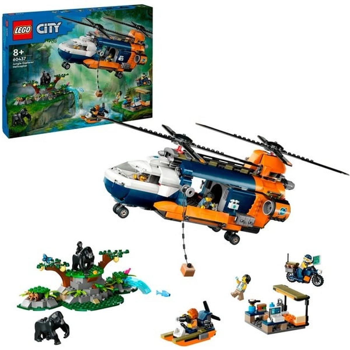 LEGO City - Dschungelforscher-Hubschrauber (60437)