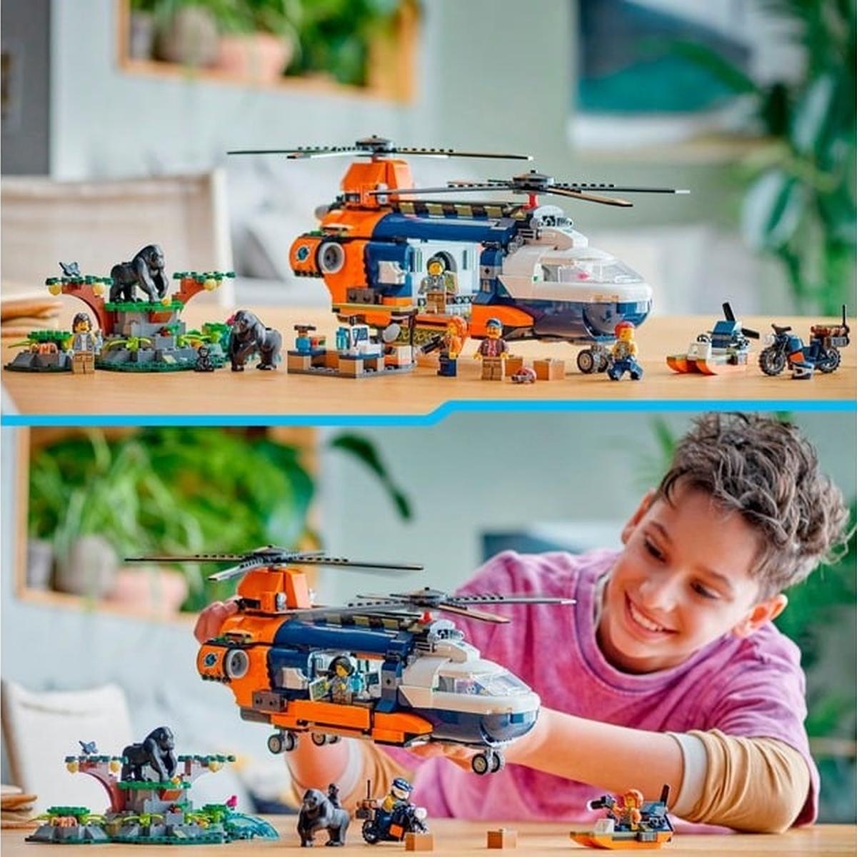 LEGO City - Dschungelforscher-Hubschrauber (60437)