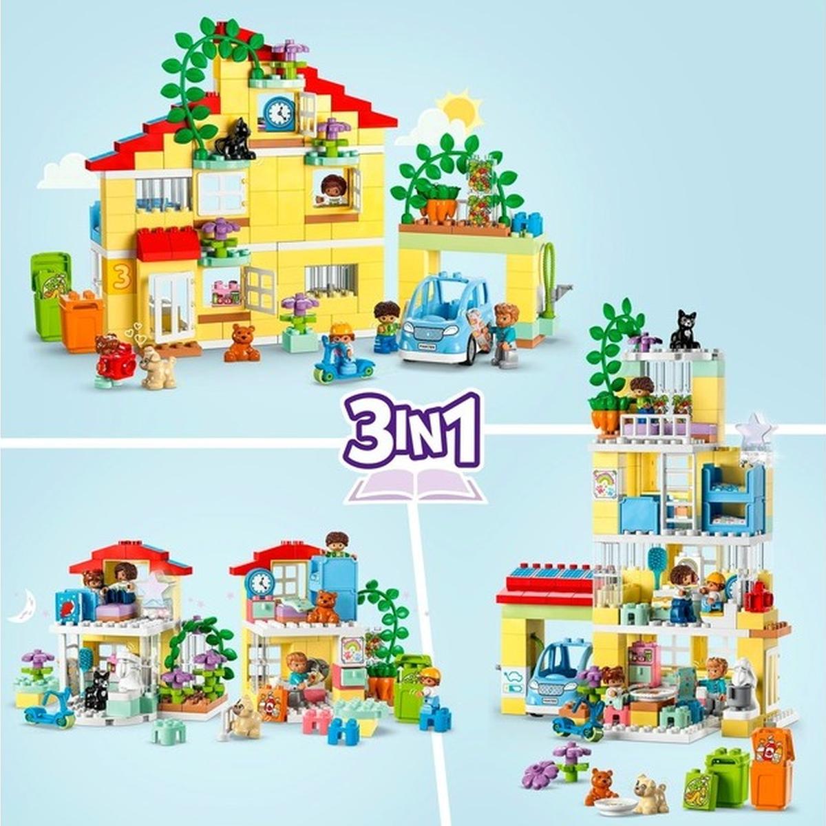 LEGO Duplo - 3 in 1 Familienhaus (10994)