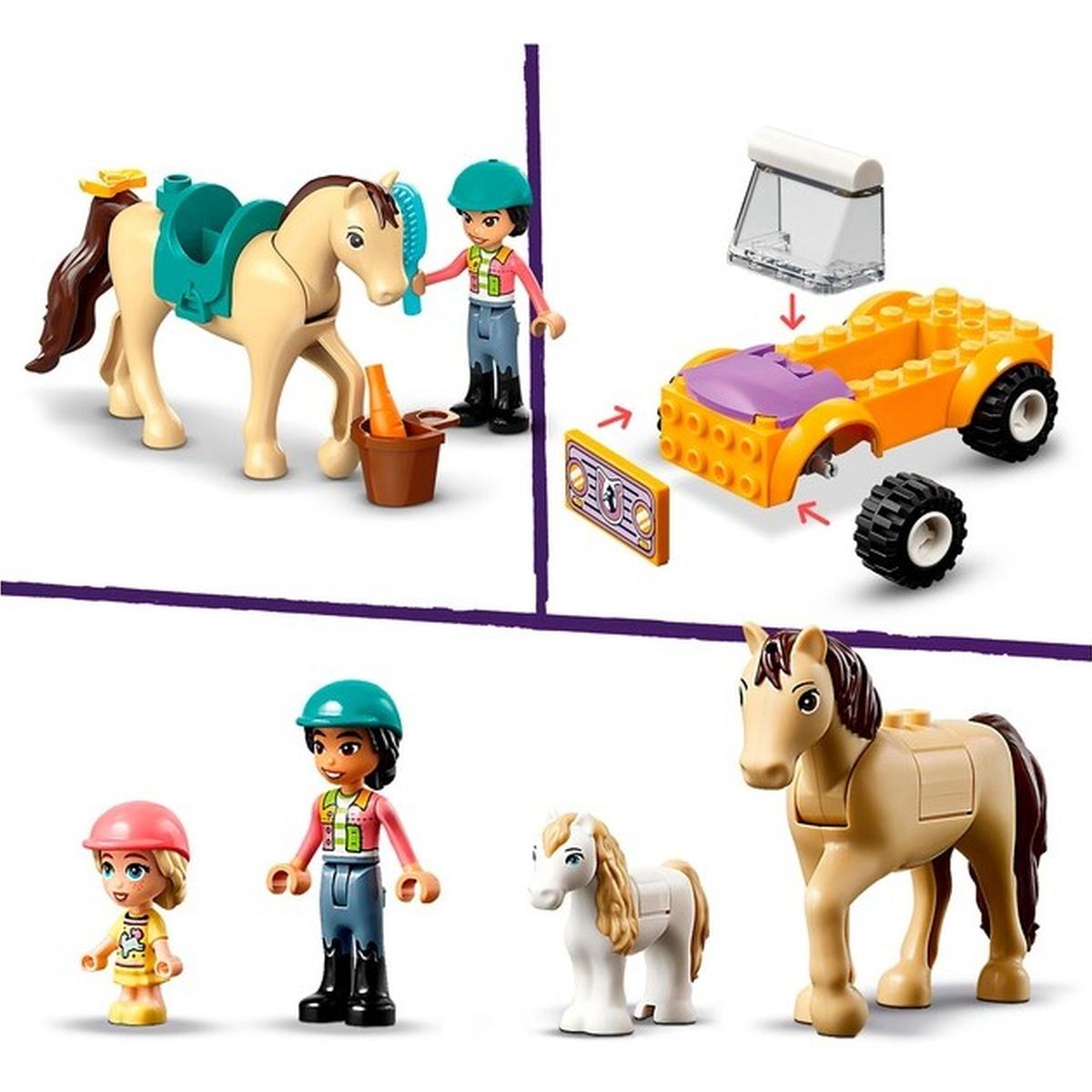 LEGO Friends - Pferde- und Pony-Anhänger (42634)
