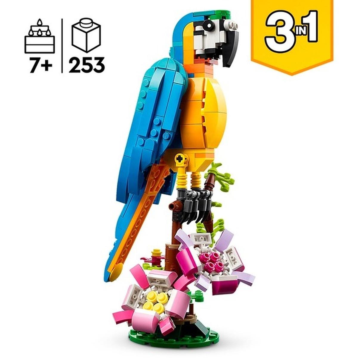 LEGO Creator - 3 in 1 Exotischer Papagei (31136)
