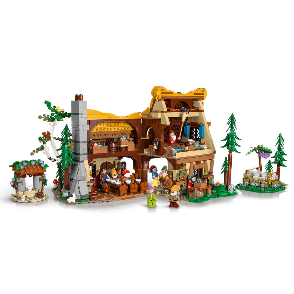 LEGO Disney Snow White - Die Hütte von Schneewittchen und den sieben Zwergen (43242)