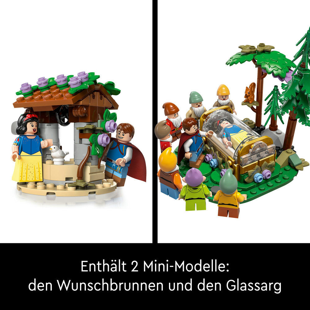 LEGO Disney Snow White - Die Hütte von Schneewittchen und den sieben Zwergen (43242)