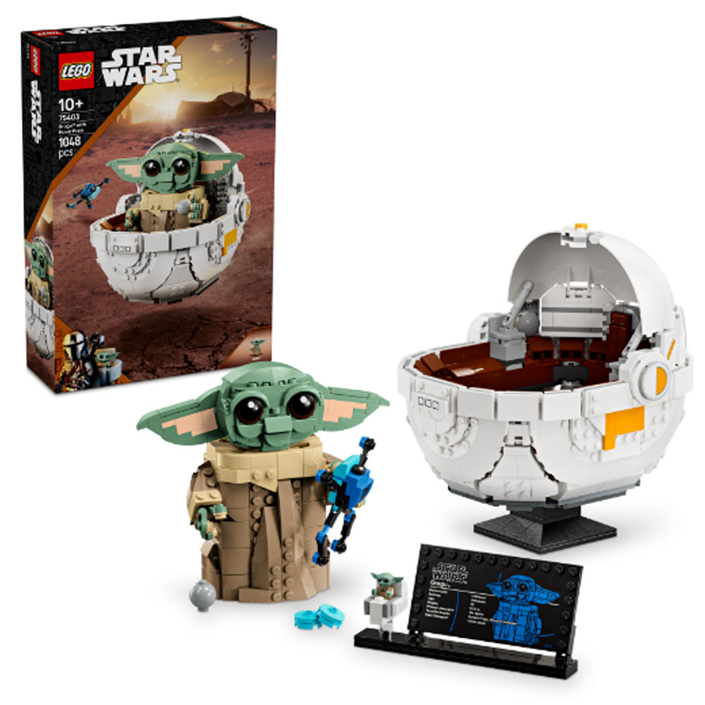 LEGO&#x20;Star&#x20;Wars&#x20;Grogu&#x20;in&#x20;seiner&#x20;Repulsorwiege&#x20;&#x28;75403&#x29;