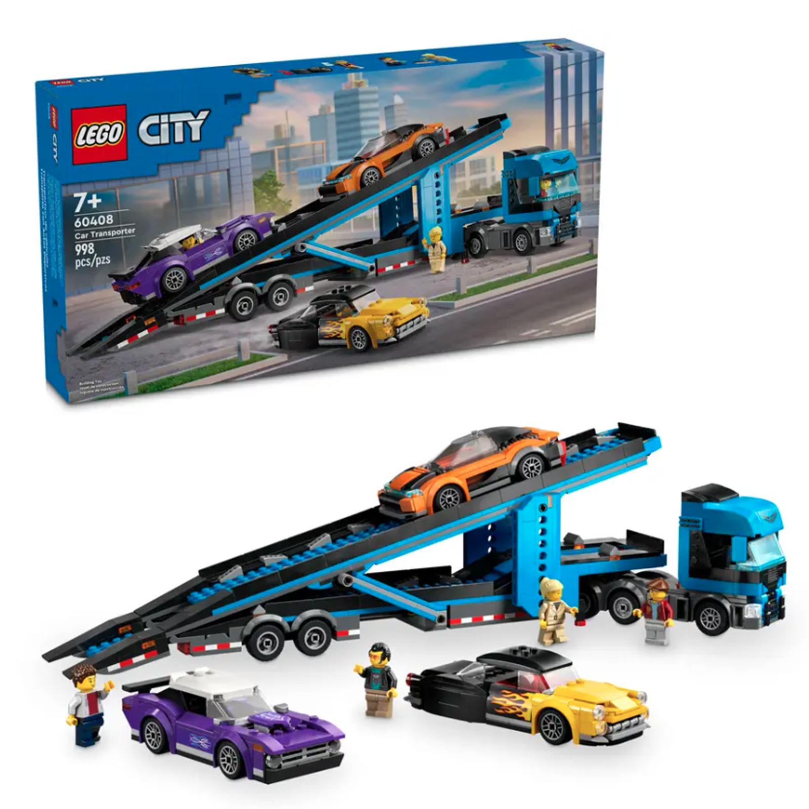 LEGO City - Autotransporter mit Sportwagen (60408)