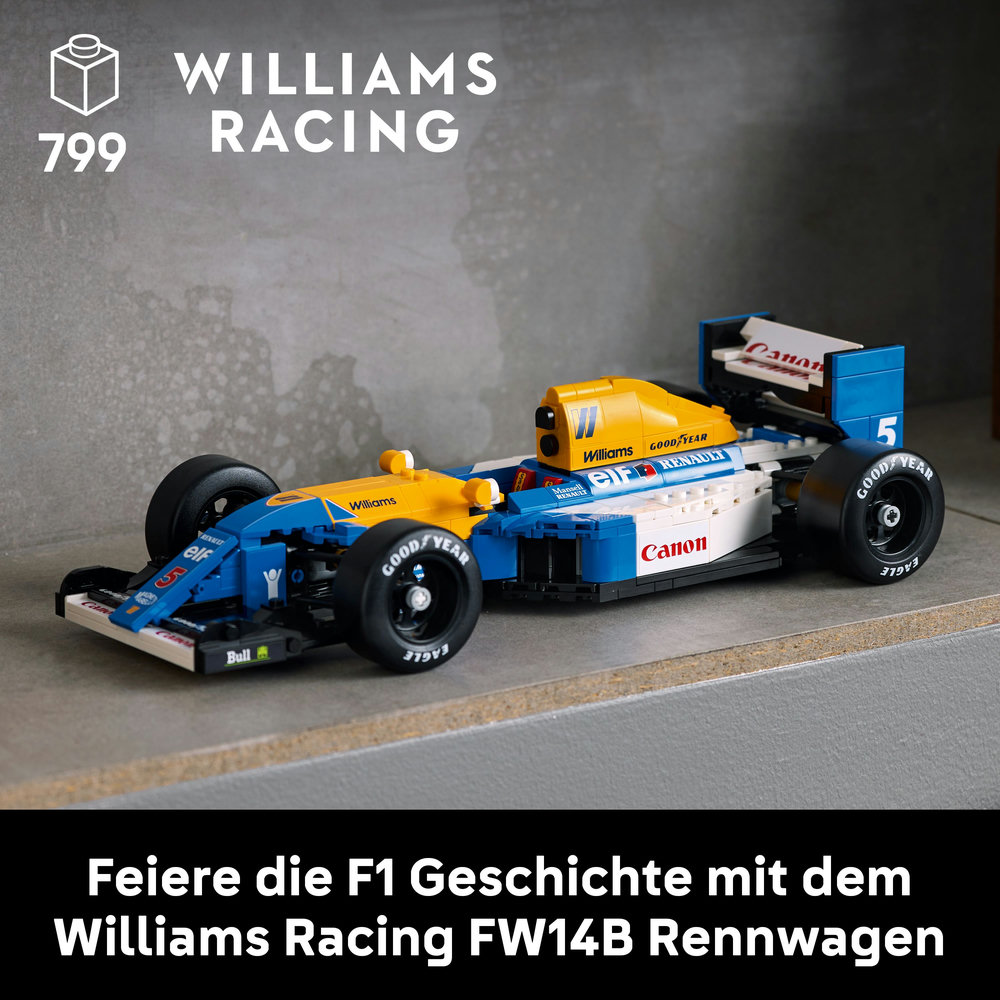 LEGO Icons - Williams Racing FW14B & Nigel Mansell (10353)