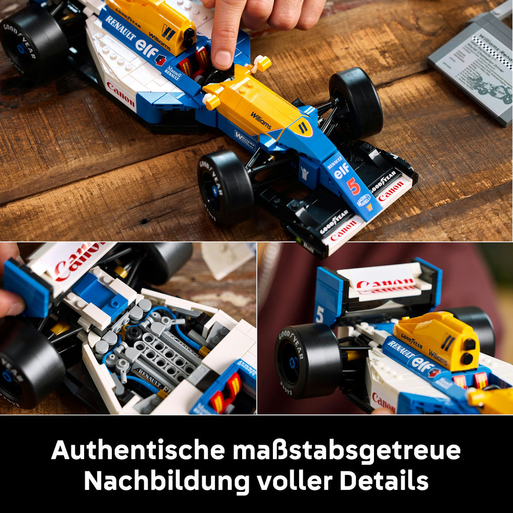 LEGO Icons - Williams Racing FW14B & Nigel Mansell (10353)