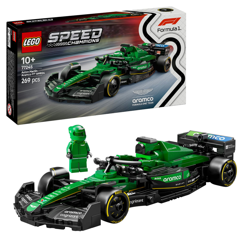 LEGO Speed Champions - Aston Martin Aramco F1 AMR24 Rennauto (77245)