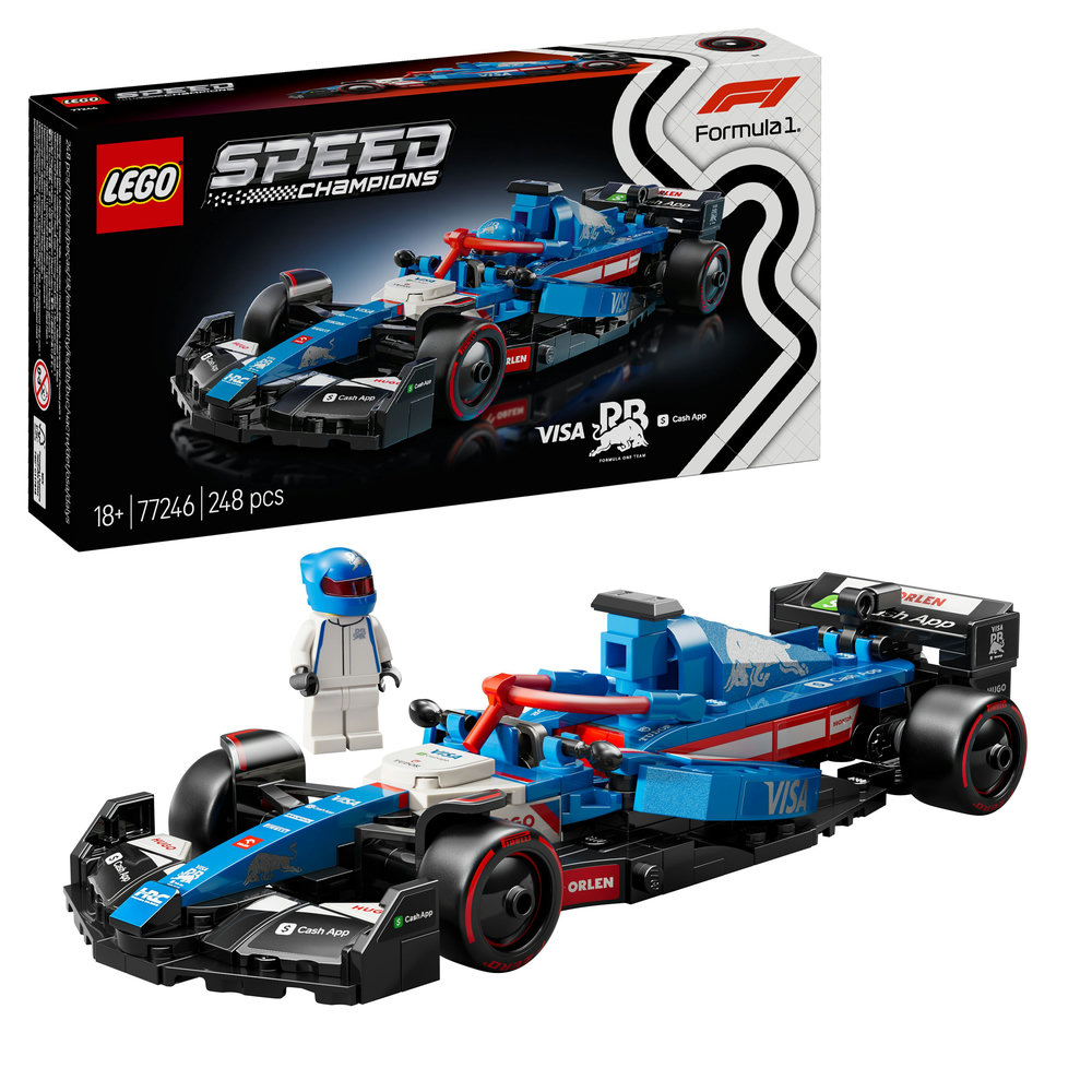LEGO Speed Champions - Visa Cash App RB VCARB 01 F1 Rennauto (77246)