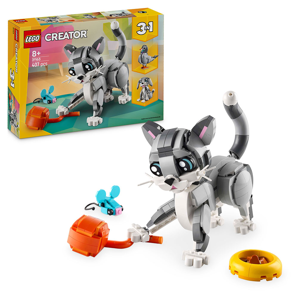 LEGO Creator 3 in 1 - Graue Katze (31163)