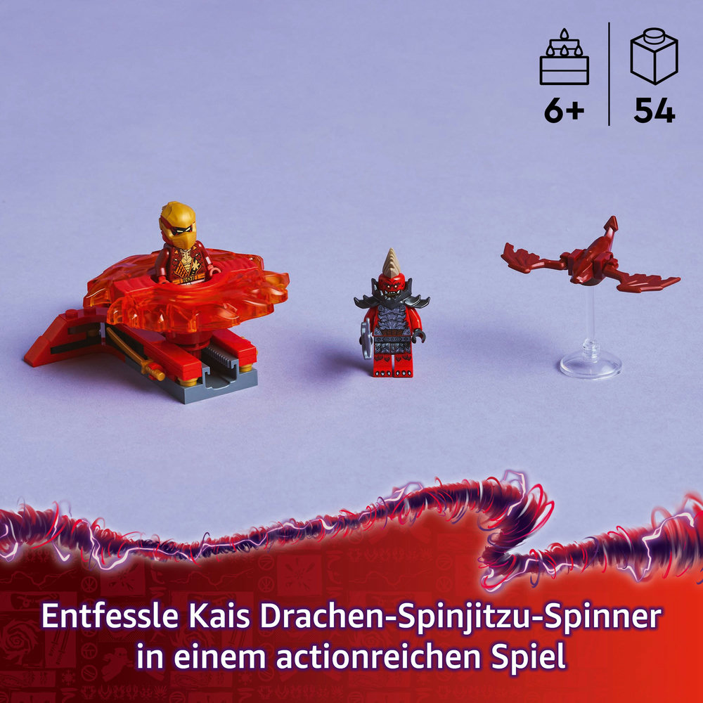 LEGO Ninjago - Kais Drachen-Spinjitzu-Spinner (71823)