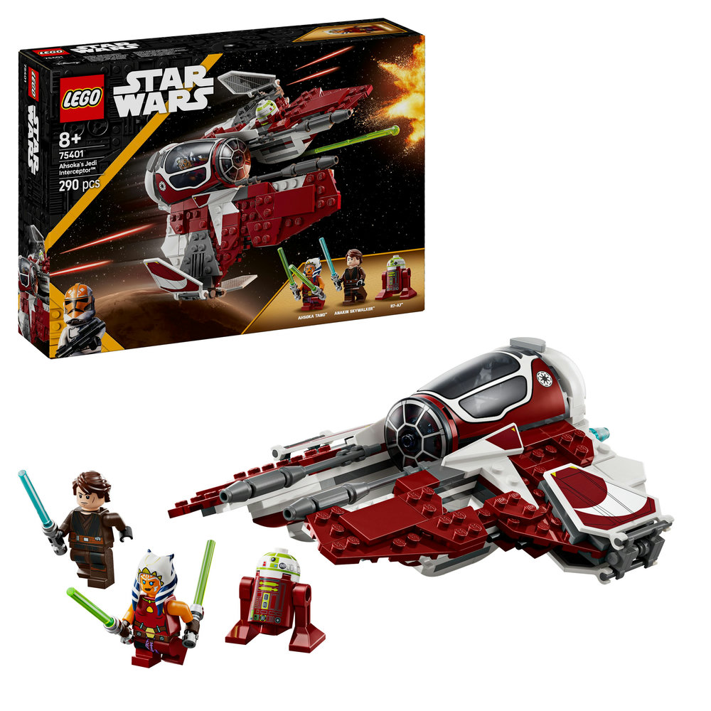 LEGO&#x20;Star&#x20;Wars&#x20;-&#x20;Ahsokas&#x20;Jedi&#x20;Interceptor&#x20;&#x28;75401&#x29;