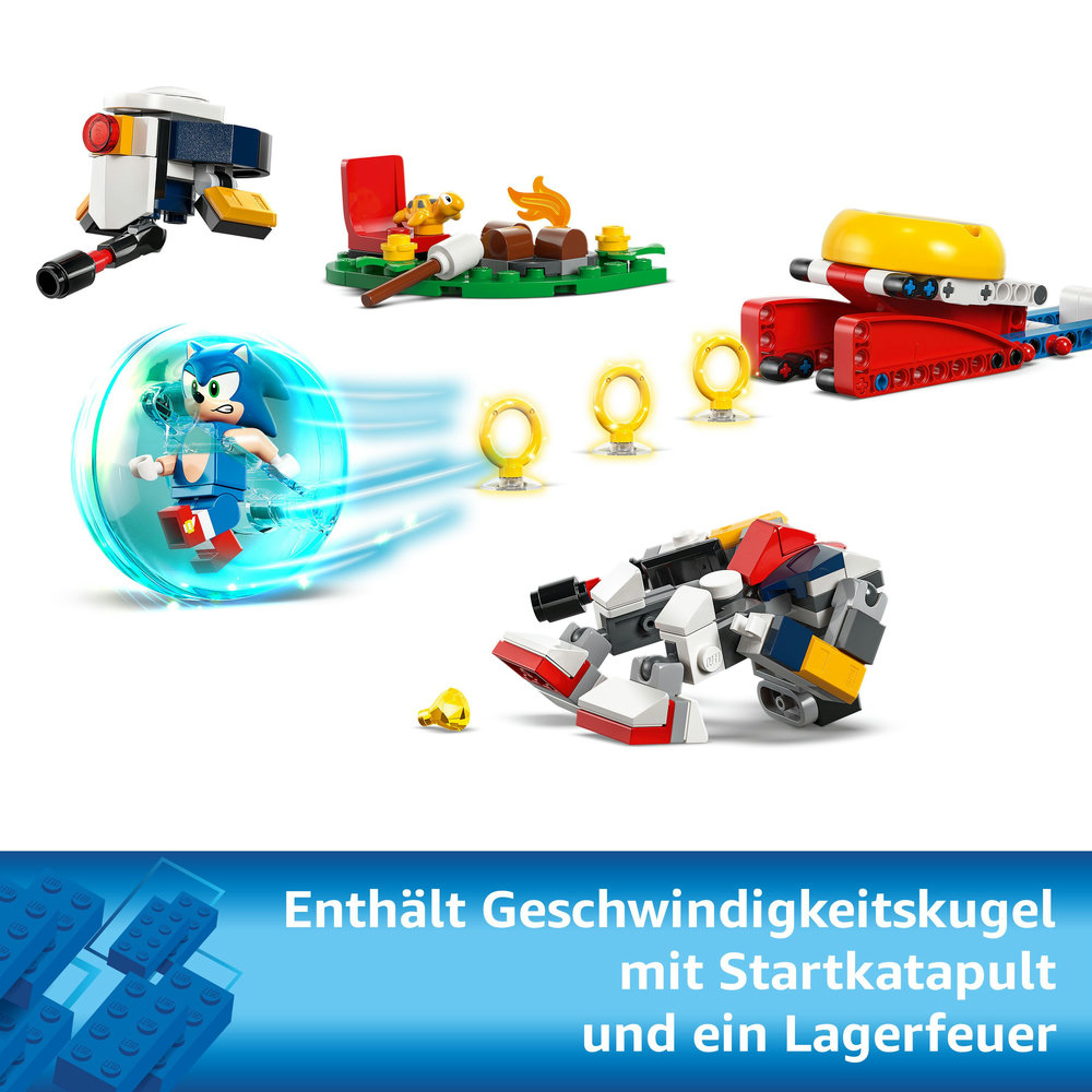 LEGO Sonic The Hedgehog - Sonics Showdown am Lagerfeuer (77001)