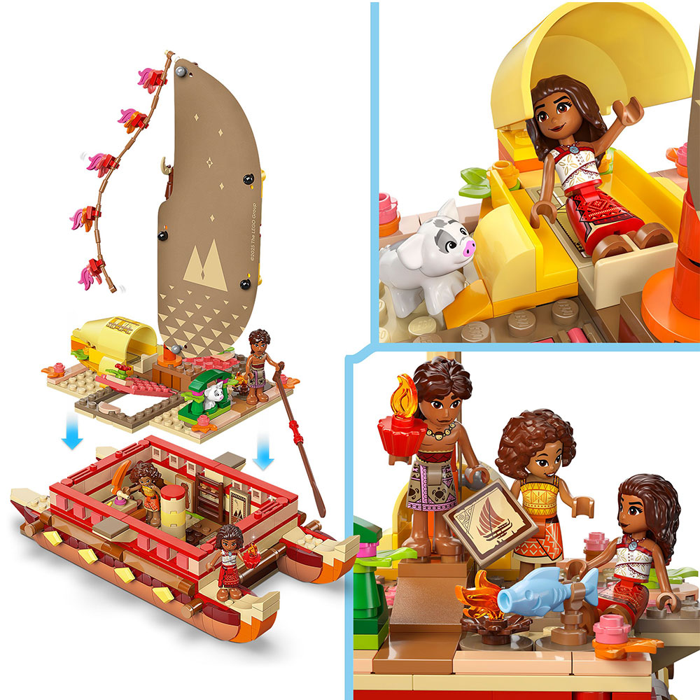 LEGO Disney - Vaianas Abenteuerfloß (43270)