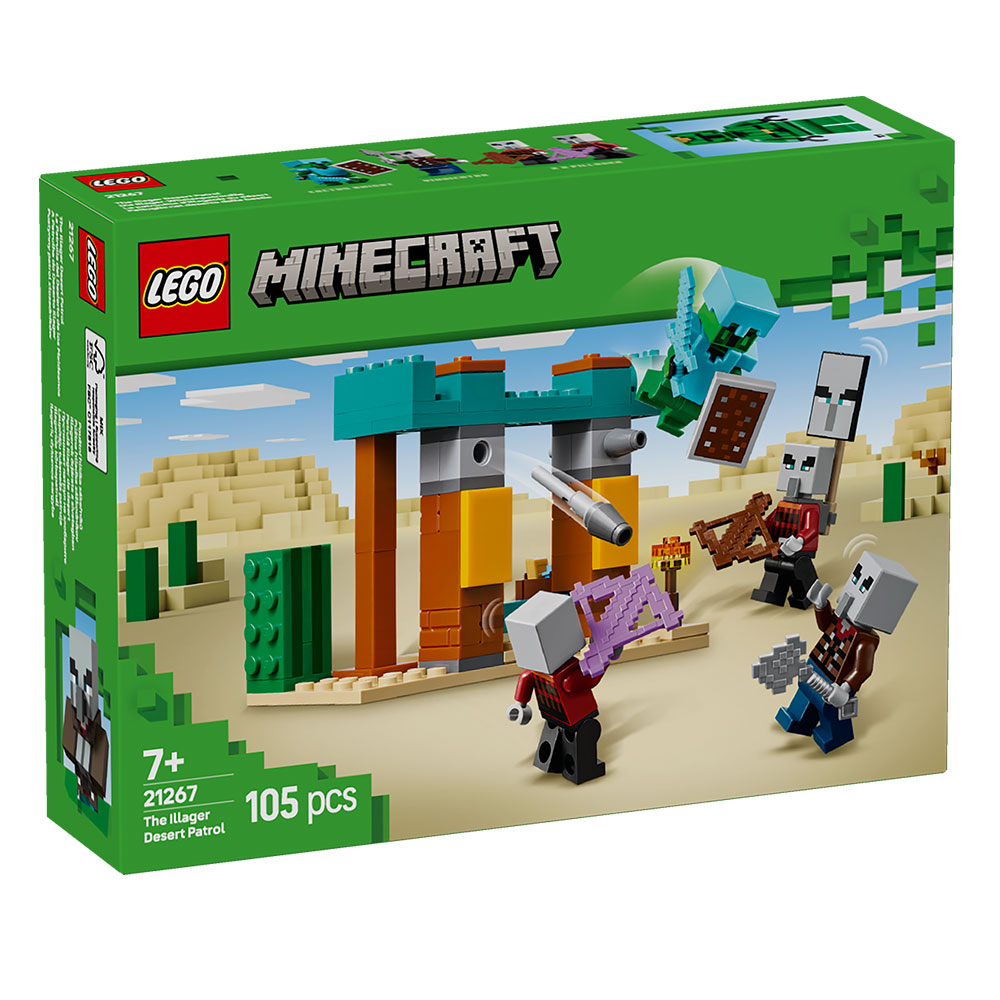 LEGO Minecraft - Die Illager-Wüstenpatrouille (21267)