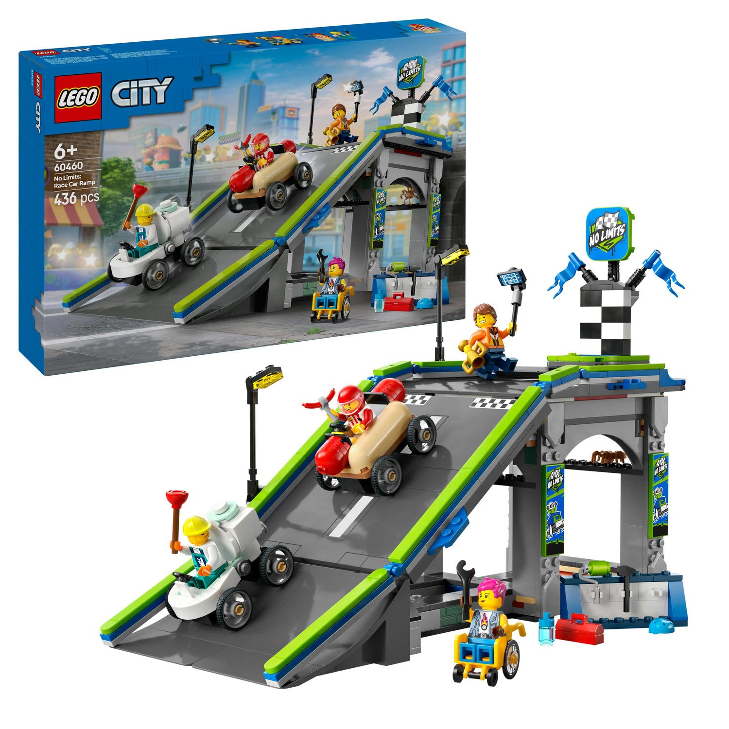 LEGO City - Seifenkistenrennen mit Rampe (60460)