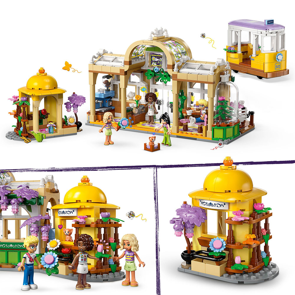 LEGO Friends - Pflanzencafé und Blumenkiosk (42671)