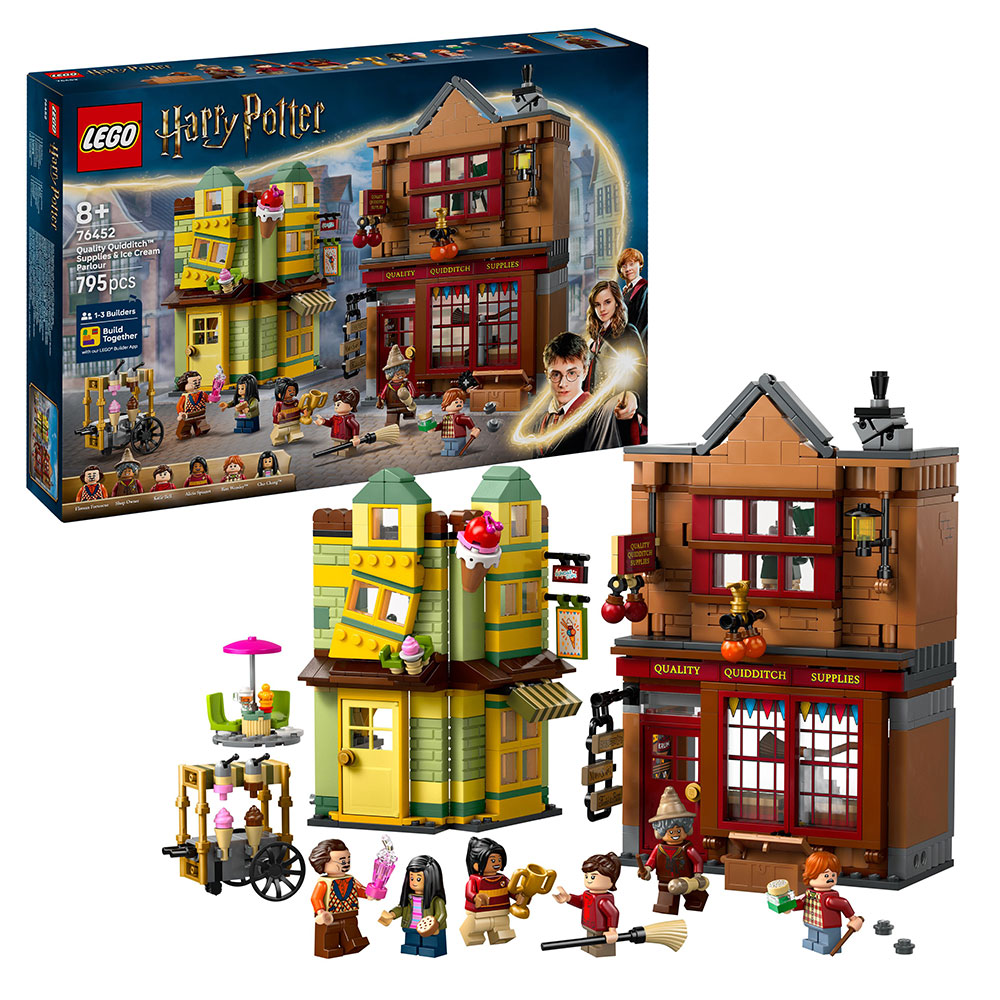 LEGO Harry Potter - Qualität für Quidditch & Fortescues Eissalon (76452)