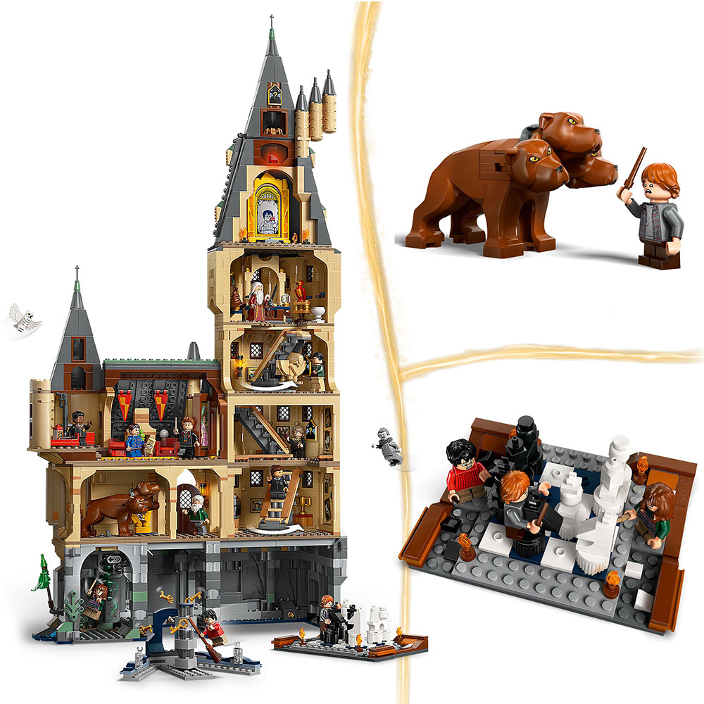 LEGO Harry Potter - Schloss Hogwarts Der Hauptturm (76454)